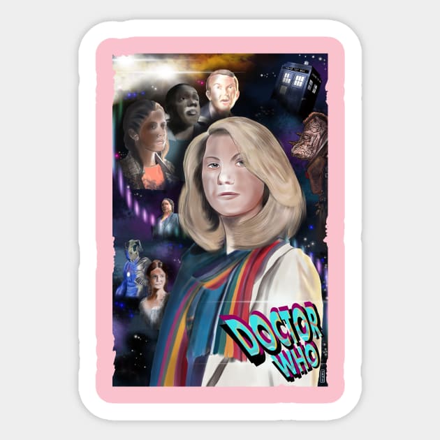 Jodie’sDoctor Sticker by Popoffthepage